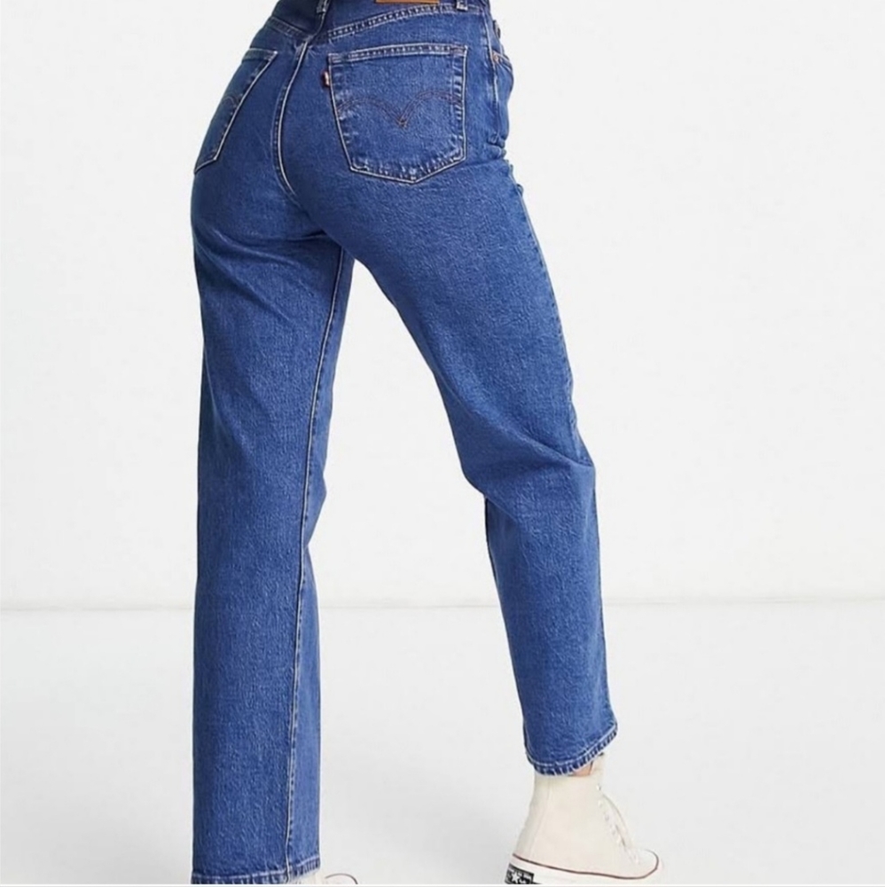 Levi's Ribcage Straight Ankle Buttonfly Jeans